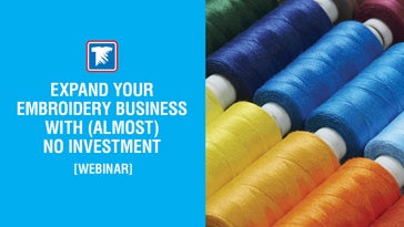 expand your embroidery business with a heat press