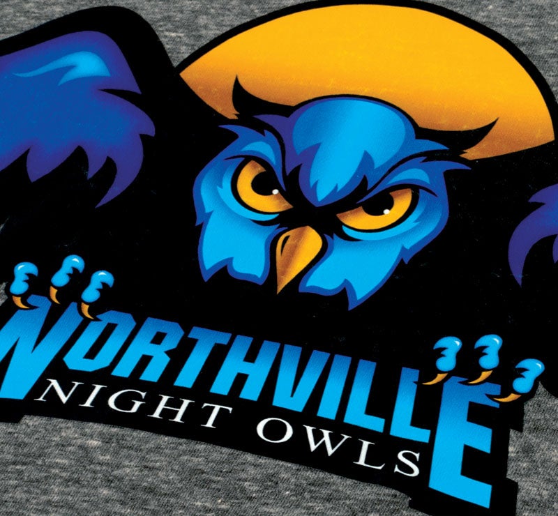 full color heat applied transfer