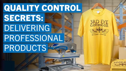 Quality Control Secrets for Apparel Printing