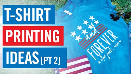 t-shirt printing ideas webinar