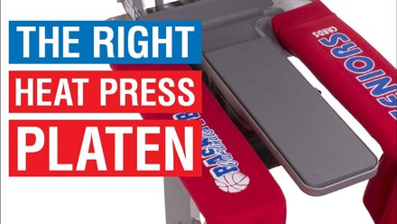 webinar on the right heat press platen