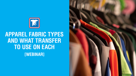 apparel fabric types and what transfer to use