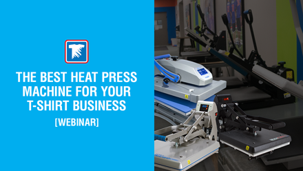 the best heat press machine for your t-shirt business