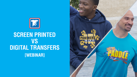 screen printed vs digital transfers
